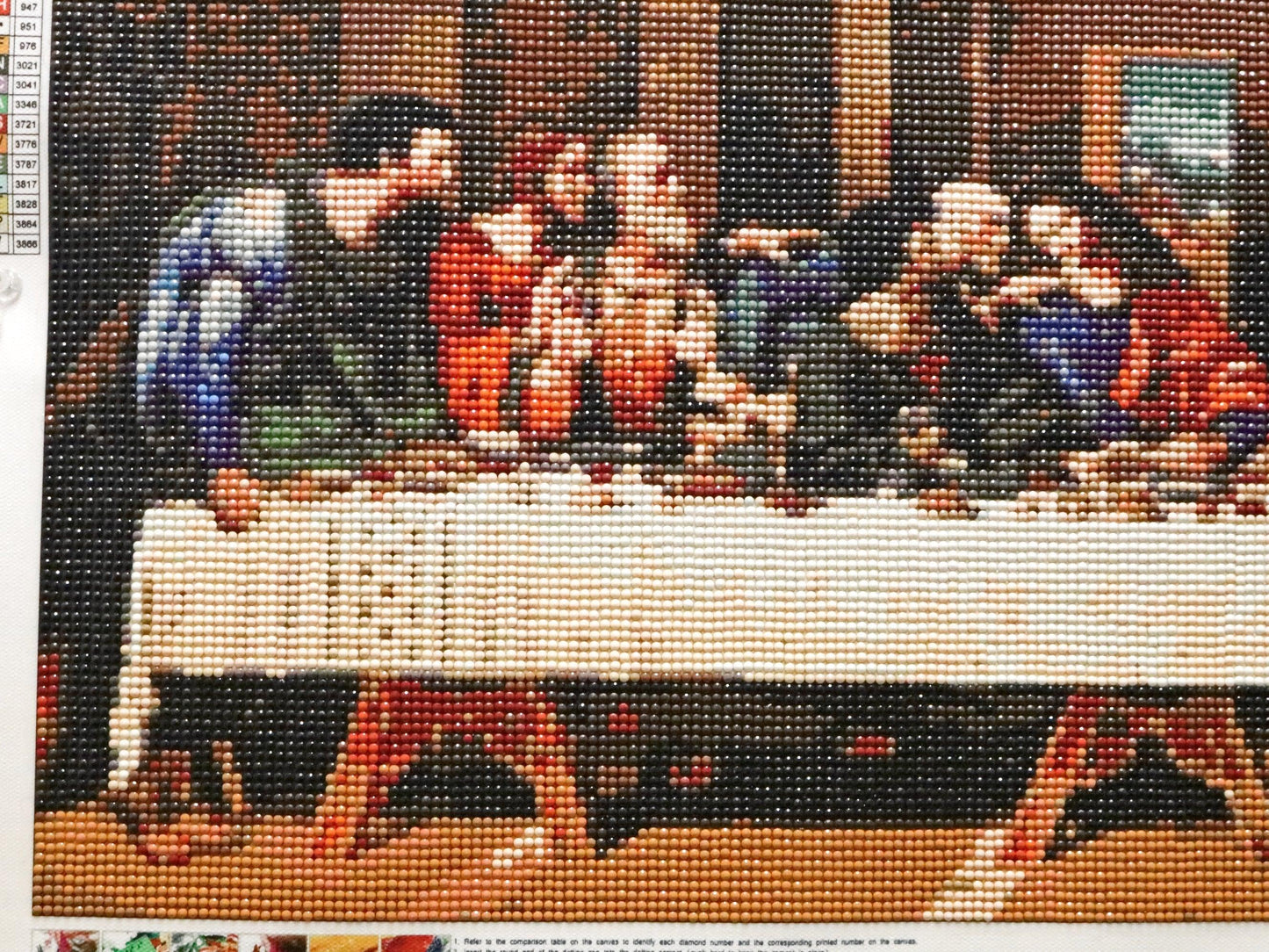 The Lord's Supper by Leonardo da Vinci Brought to 5D Life in Diamond Stunning Wall Art - Monkeysmojo