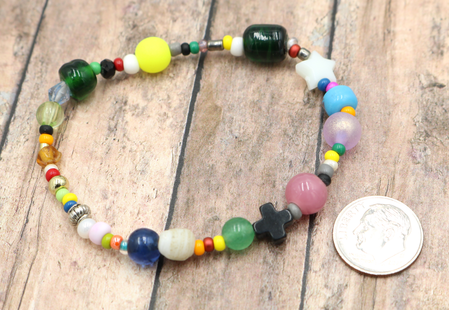 We've Lost Our Minds - Eclectic Kitchen Sink and All Handmade Artisan Bracelet by Monkey's Mojo