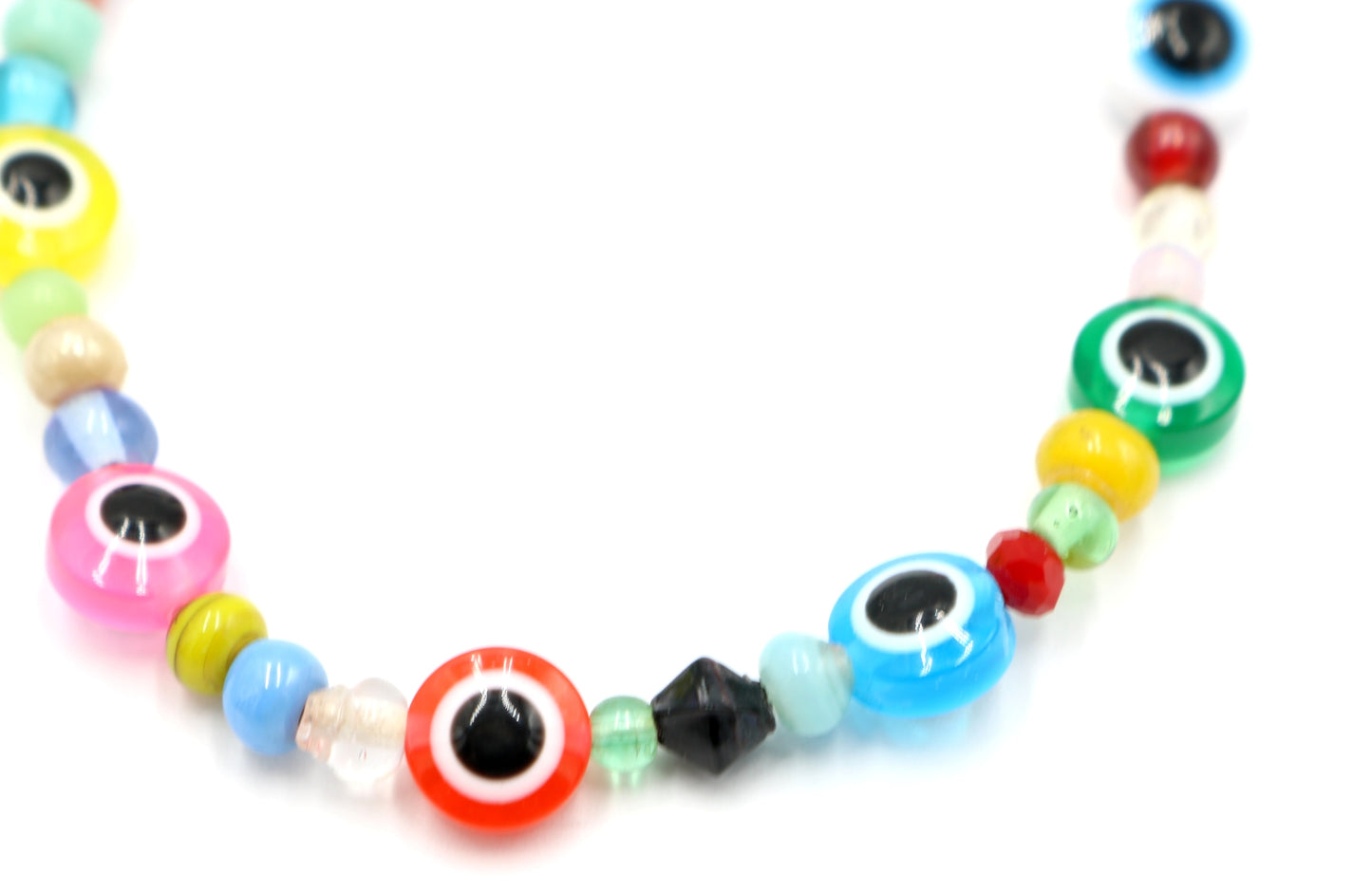 Our Third Eye Ain't Blind - Evil Eyes and Colorful Vibes Artisan Bracelet by Monkey's Mojo