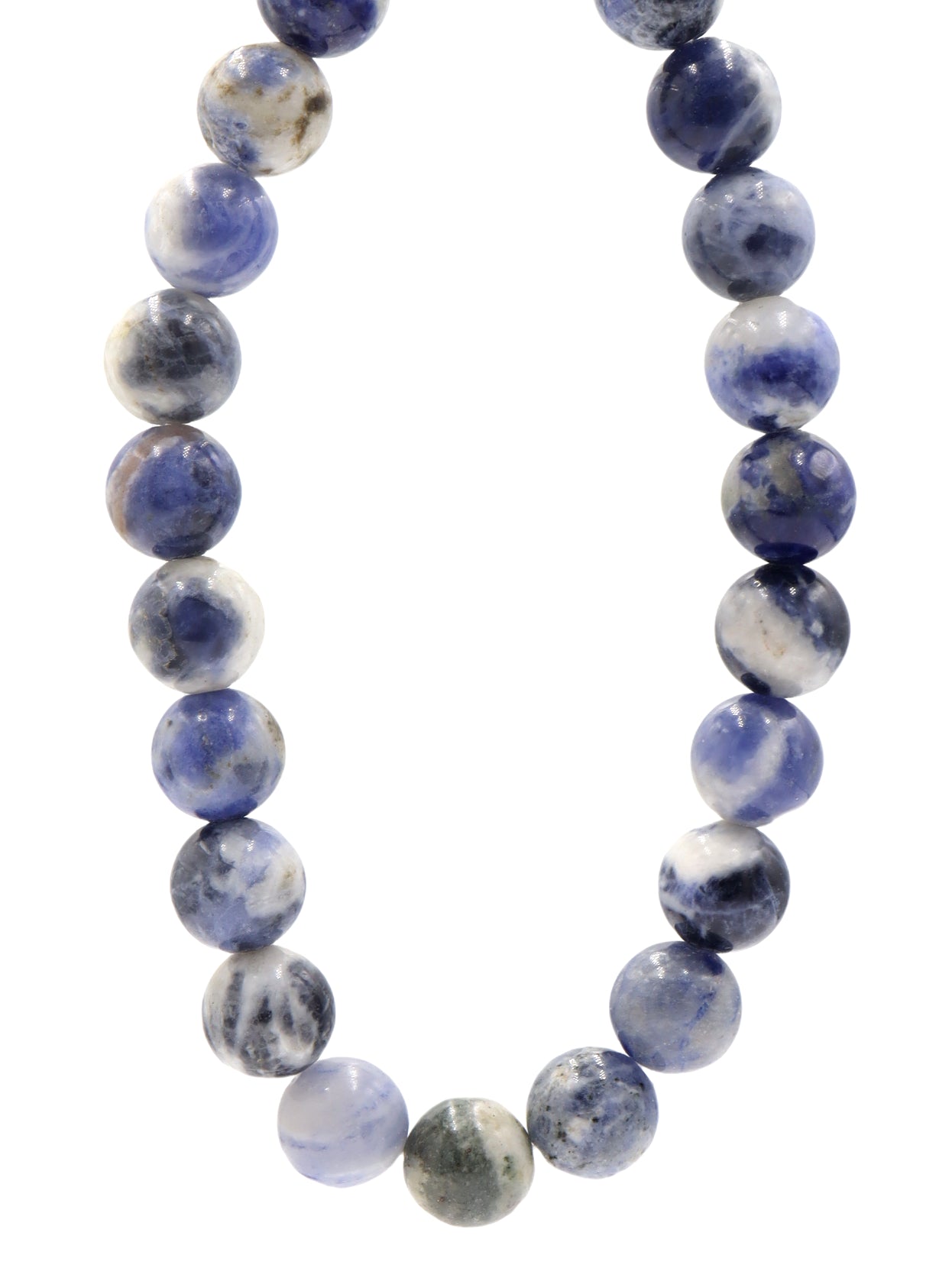 Showing Up to Show Off Our Sodalite Gemstone 8.5mm Bracelet by Monkeys Mojo