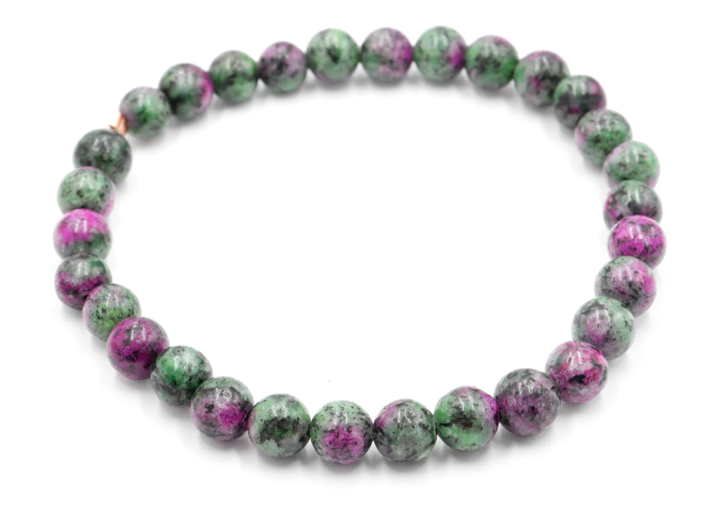 Epically Epidote Purple Vibes and Green with Envy Handmade Bracelet by Monkeys Mojo Jewelry