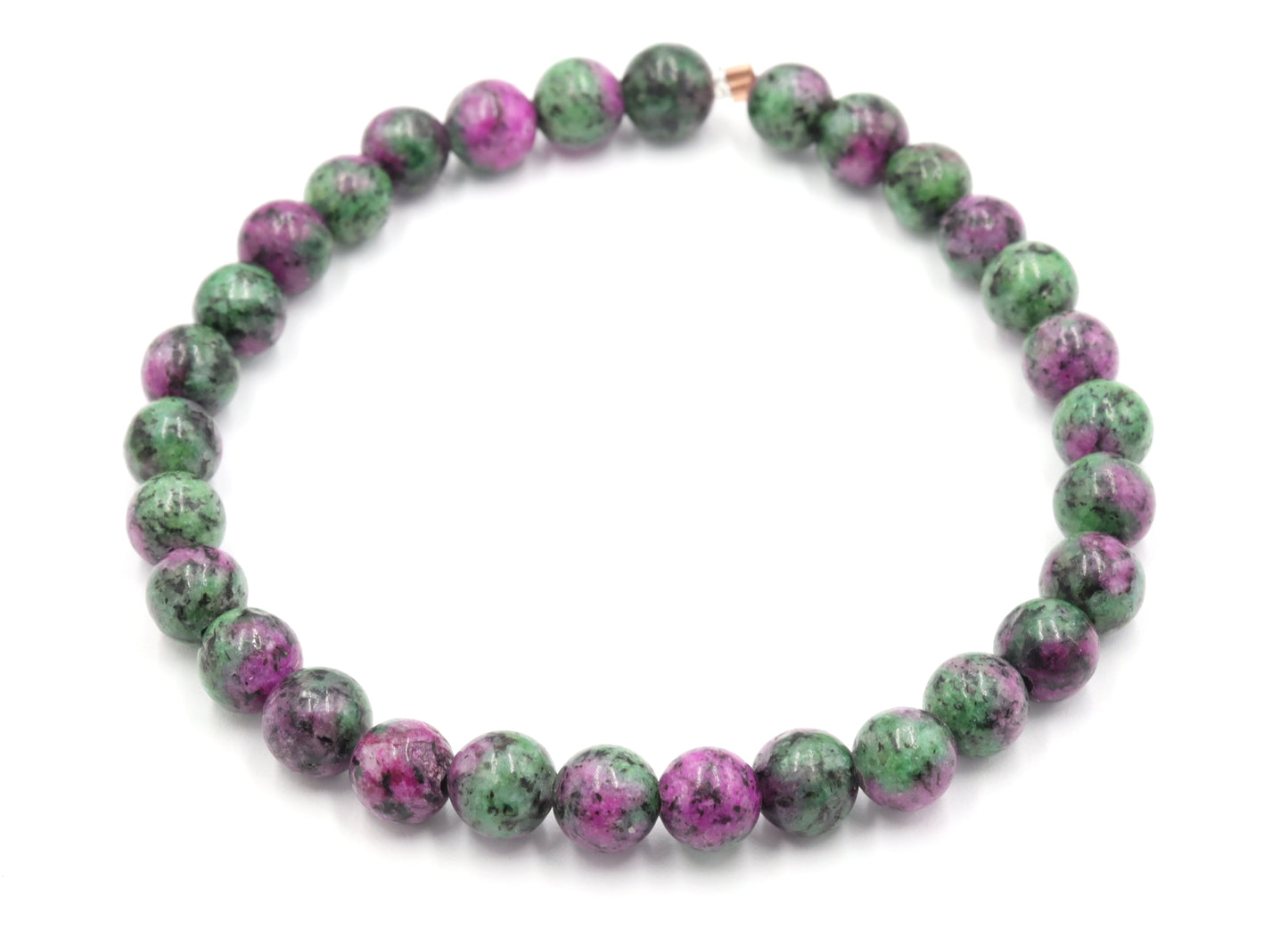 Epically Epidote Purple Vibes and Green with Envy Handmade Bracelet by Monkeys Mojo Jewelry