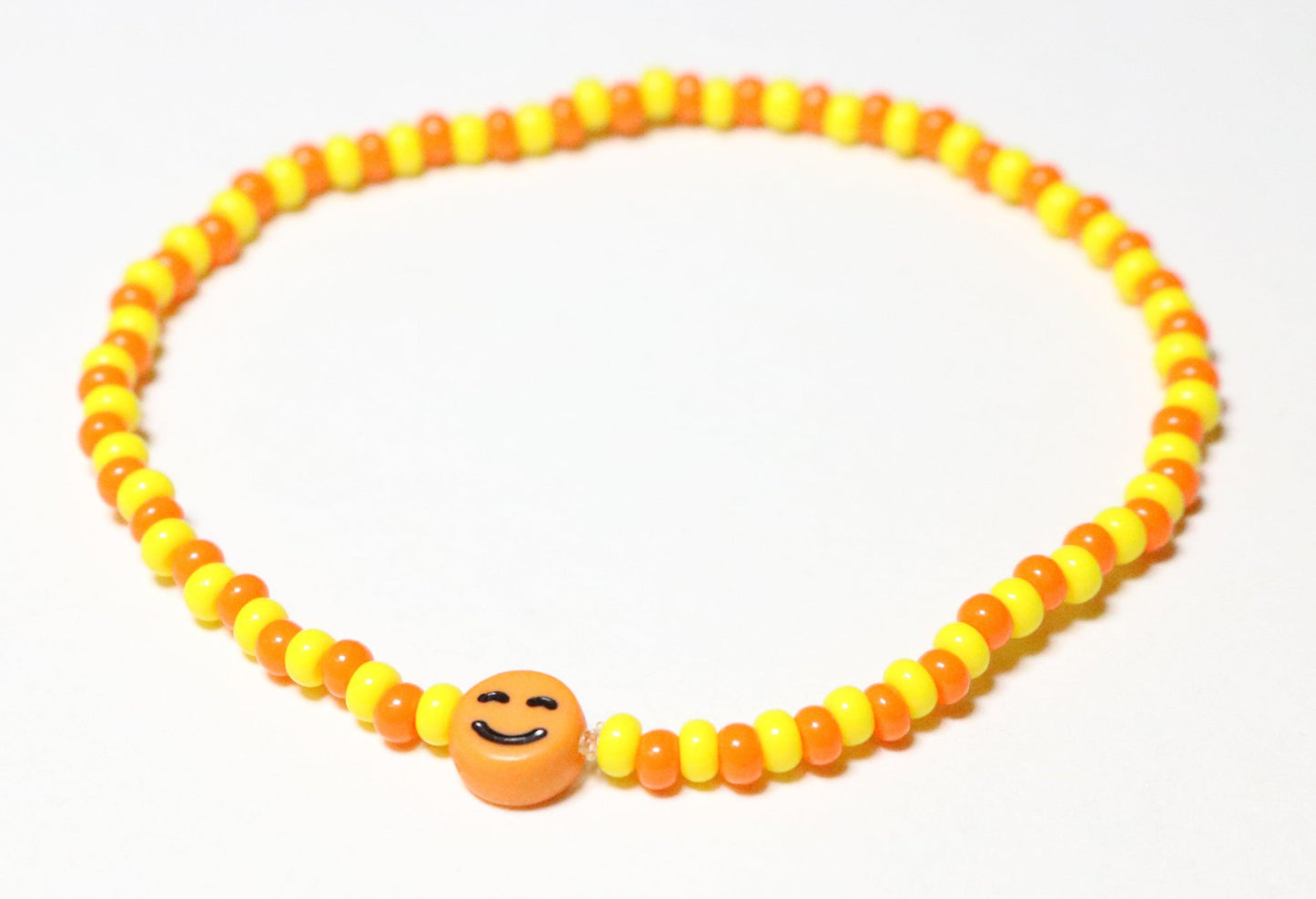 Smile Sunshine The Rays are Warm Orange and Yellow Smile Bracelet - Monkeysmojo