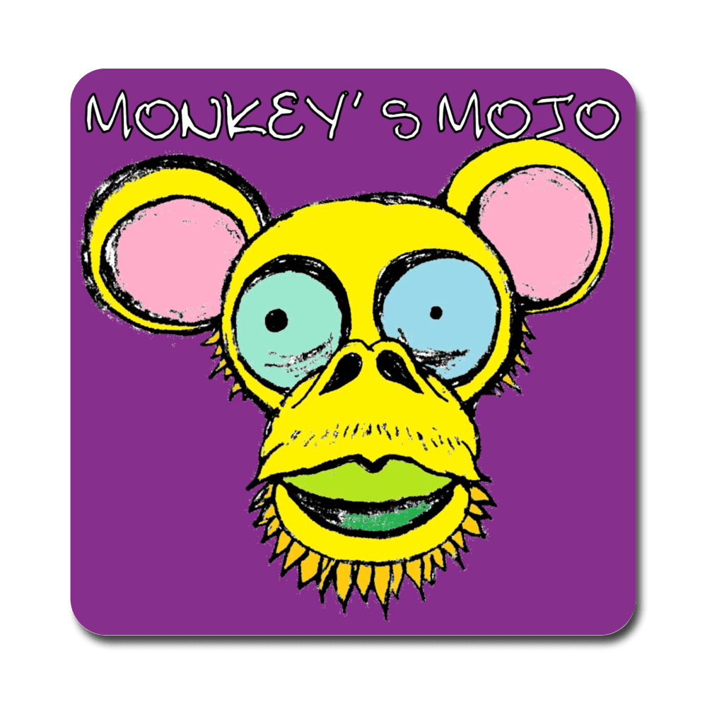 Old School Monkey's Mojo Magnet - Monkeysmojo
